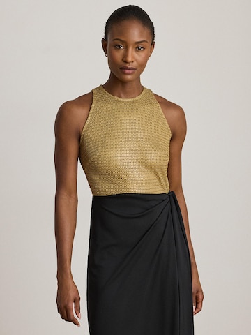 Lauren Ralph Lauren Avondjurk in Beige