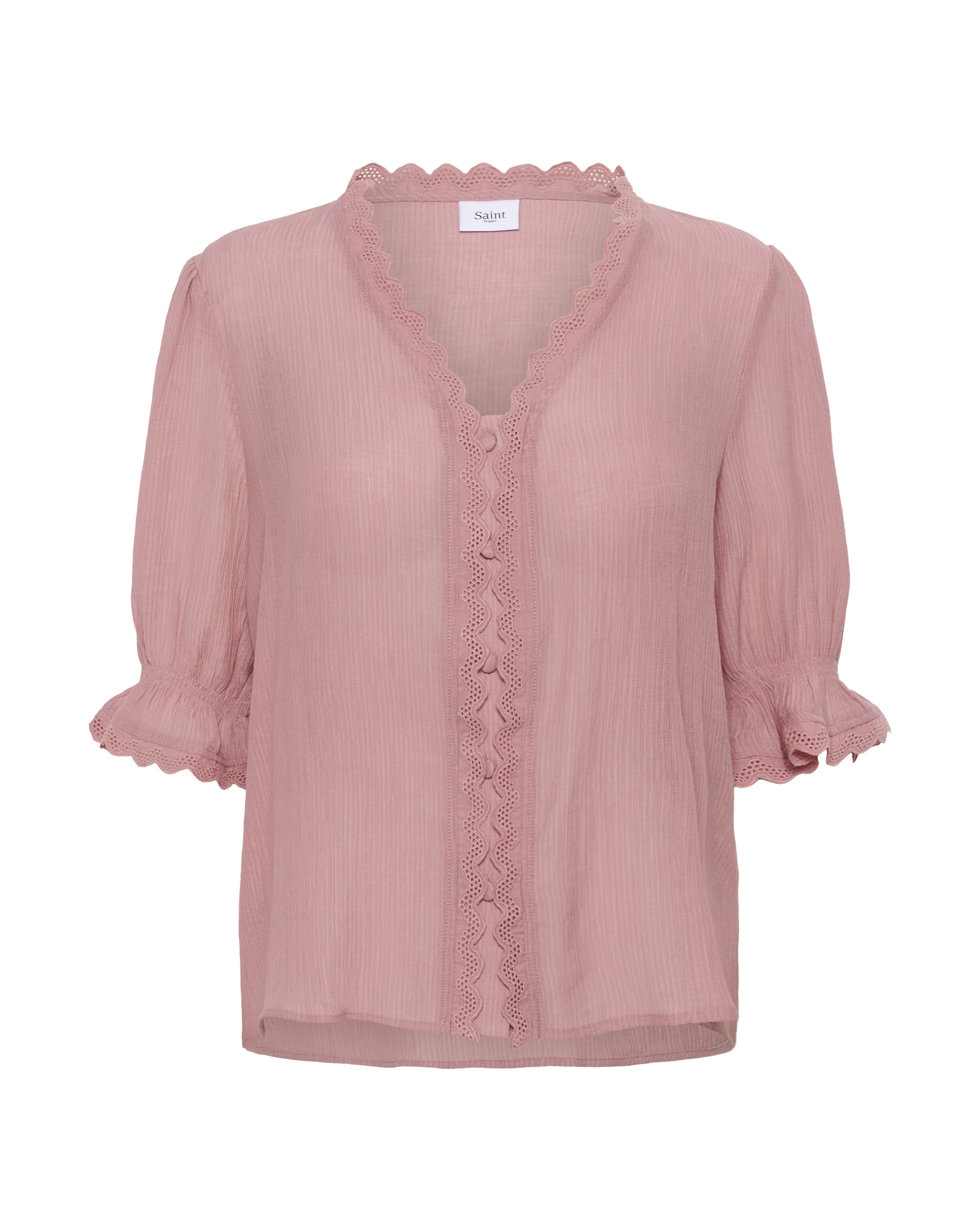 SAINT TROPEZ Blouse 'Kristel' in Pink: front