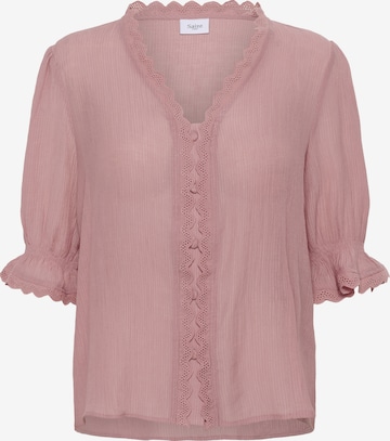 Chemisier 'Kristel' SAINT TROPEZ en rose : devant