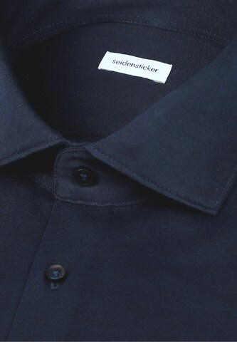 SEIDENSTICKER Regular Fit Hemd in Blau