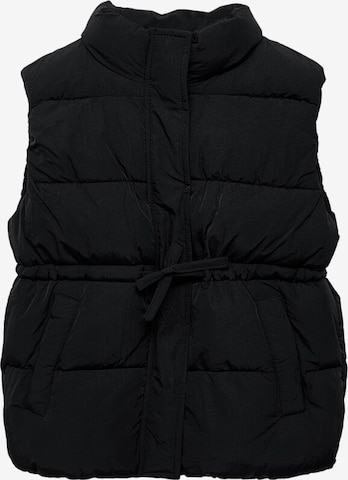 MANGO KIDS Liivi värissä musta: etupuoli