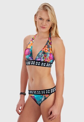 BECO the world of aquasports Bralette Bikini 'Indian Summer' in Mixed colors: front