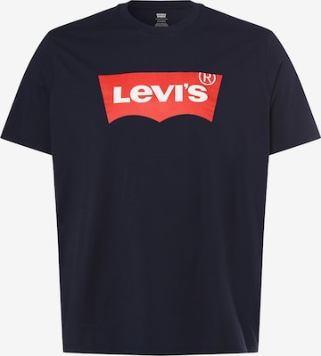 Levi's® Big & Tall Koszulka w kolorze niebieski: przód