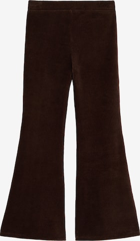 WE Fashion Levenevä Housut värissä ruskea: etupuoli