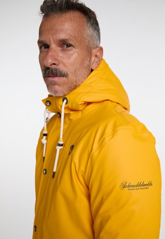 Schmuddelwedda Between-Season Jacket in Yellow