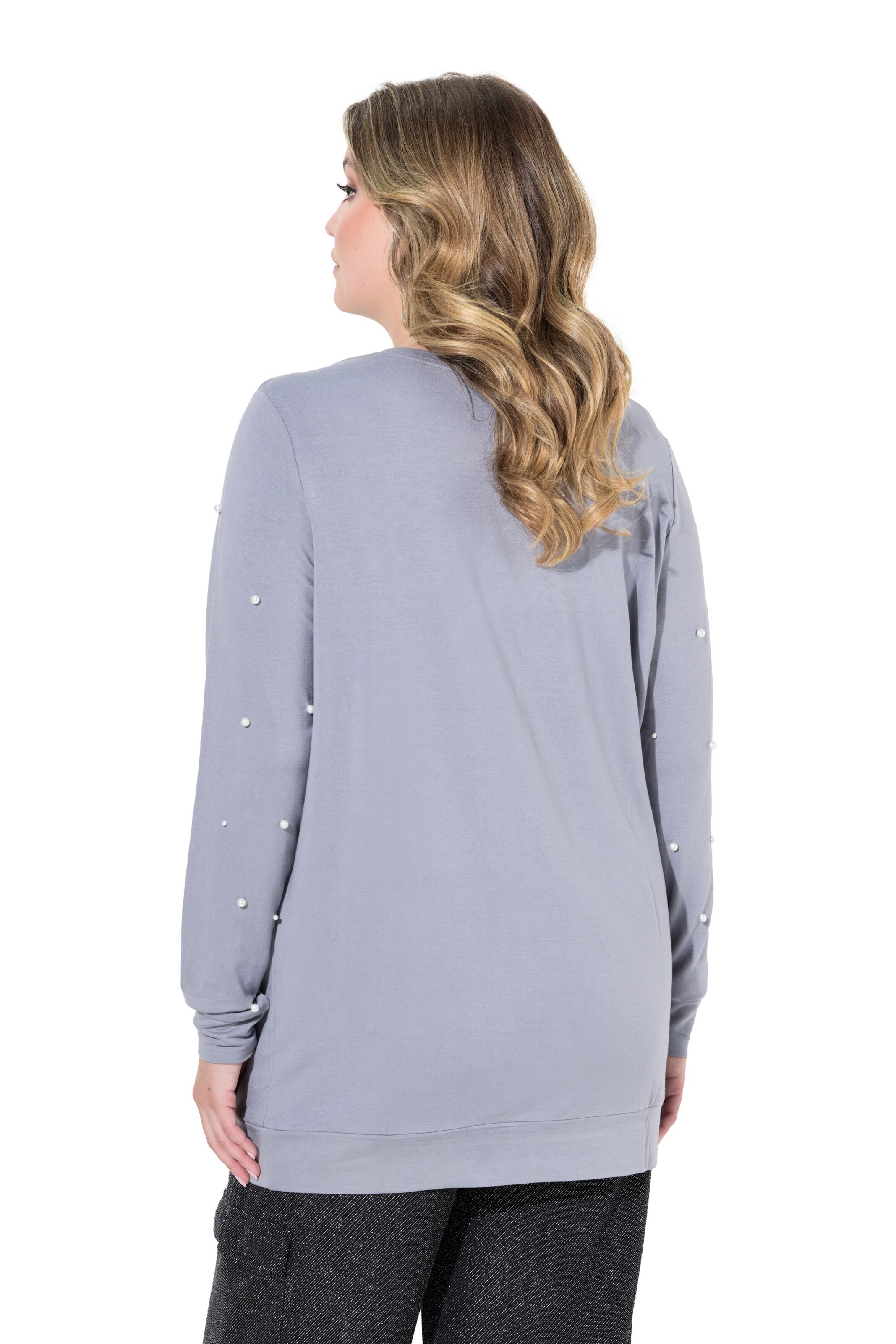 MIAMODA Sweatshirt in Grey