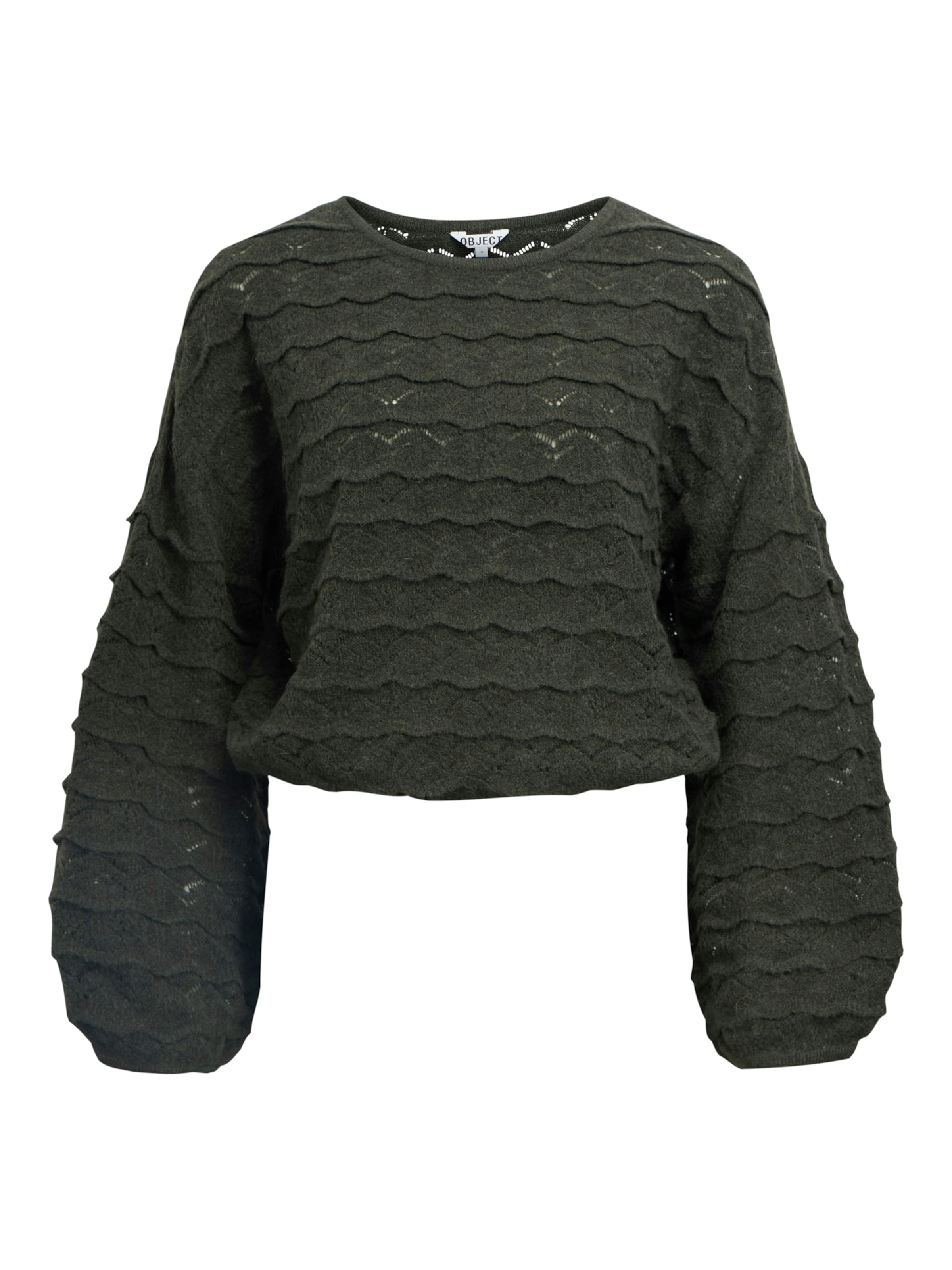 OBJECT Trui 'OBJKristel' in Groen: voorkant