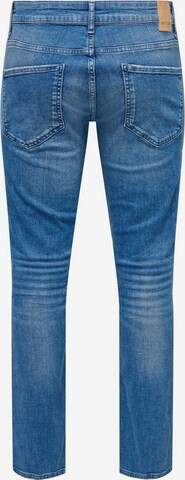 regular Jeans 'Loom' di Only & Sons in blu