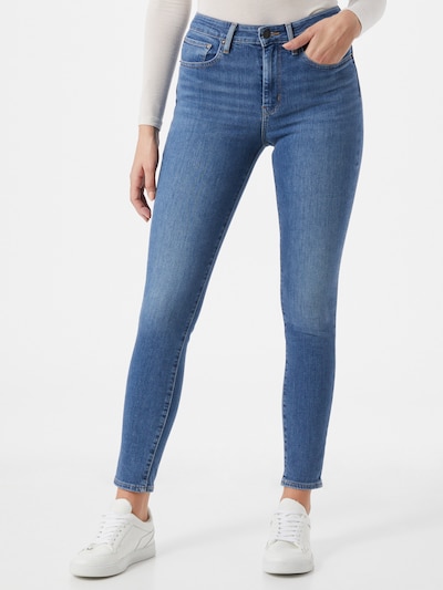 LEVI'S Jeans '721 High Rise' in blue denim, Modelansicht