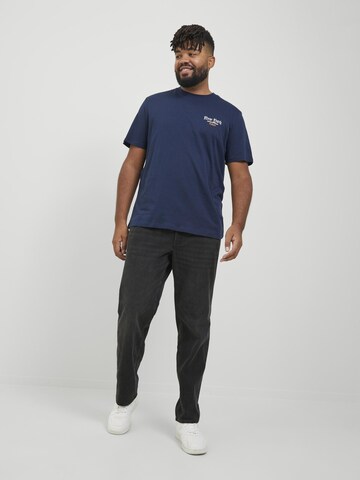 Jack & Jones Plus Loosefit Jeans 'JJIMike JJOriginal' i sort
