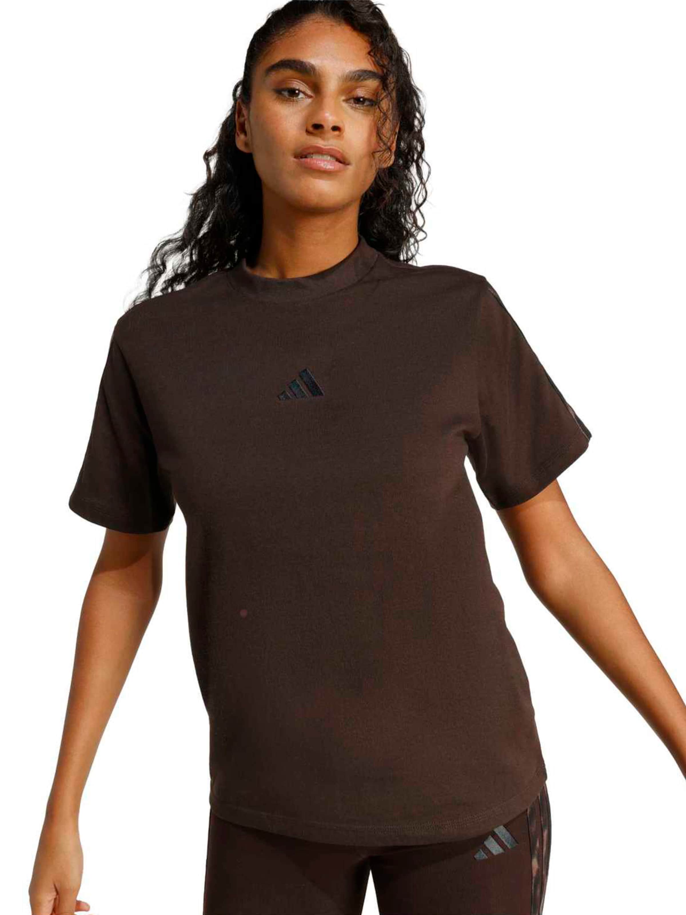 ADIDAS SPORTSWEAR Функциональная футболка 'Seasonal Essentials' в Коричневый
