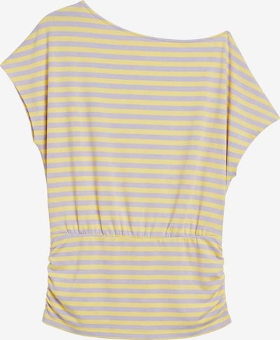 Pull&Bear Paita koossa XS värissä vaaleankeltainen / vaaleanvioletti, Tuotenäkymä
