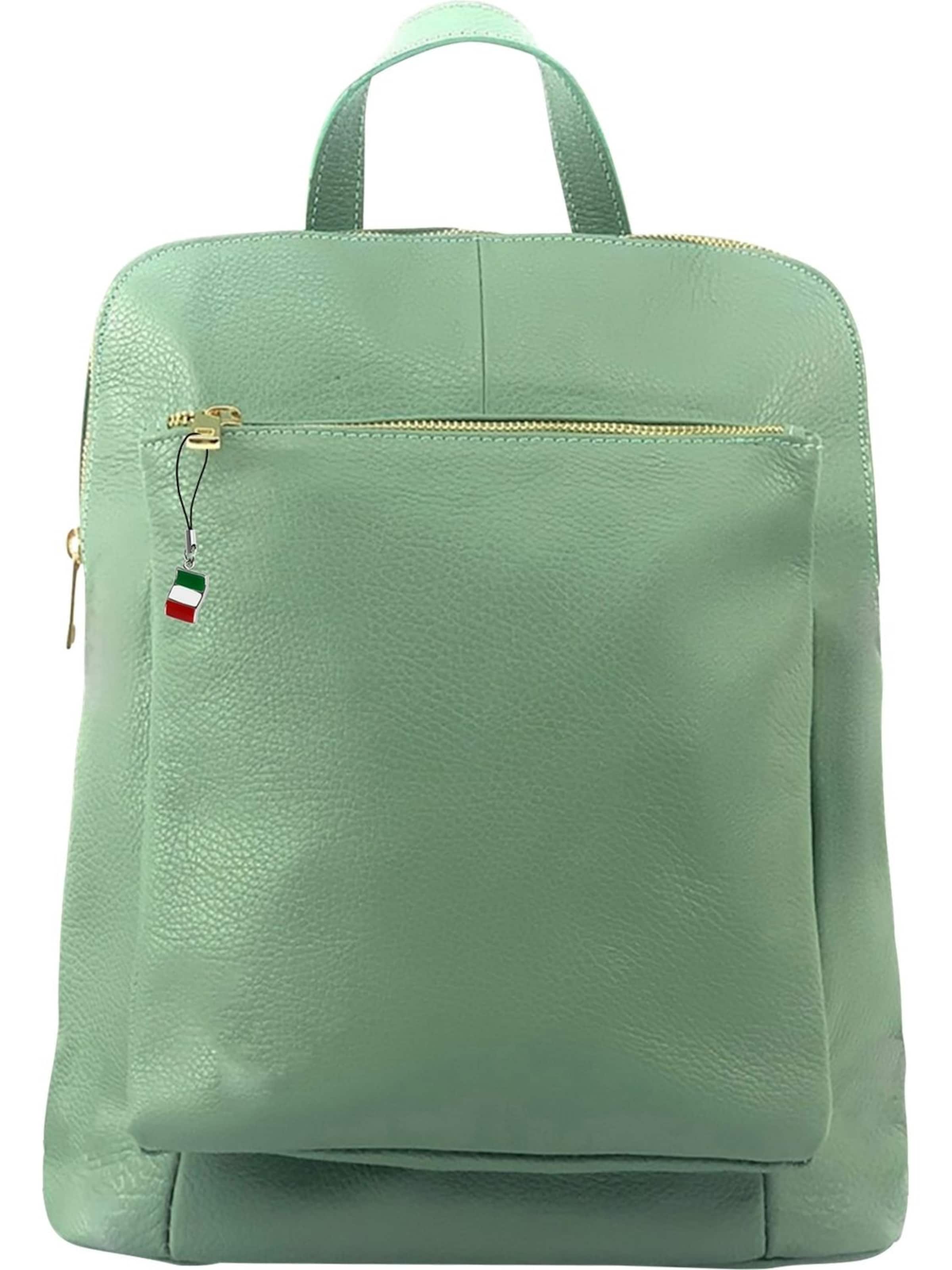 Florence Backpack in Green: front