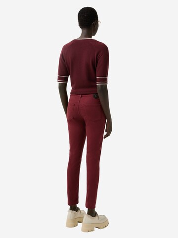 BOGNER Slimfit Hose 'Julie' in Rot