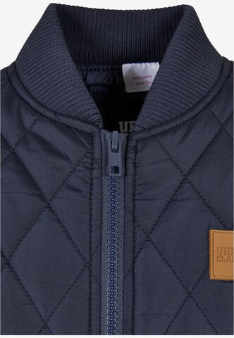 Urban Classics Between-Season Jacket 'Diamond' in Blue