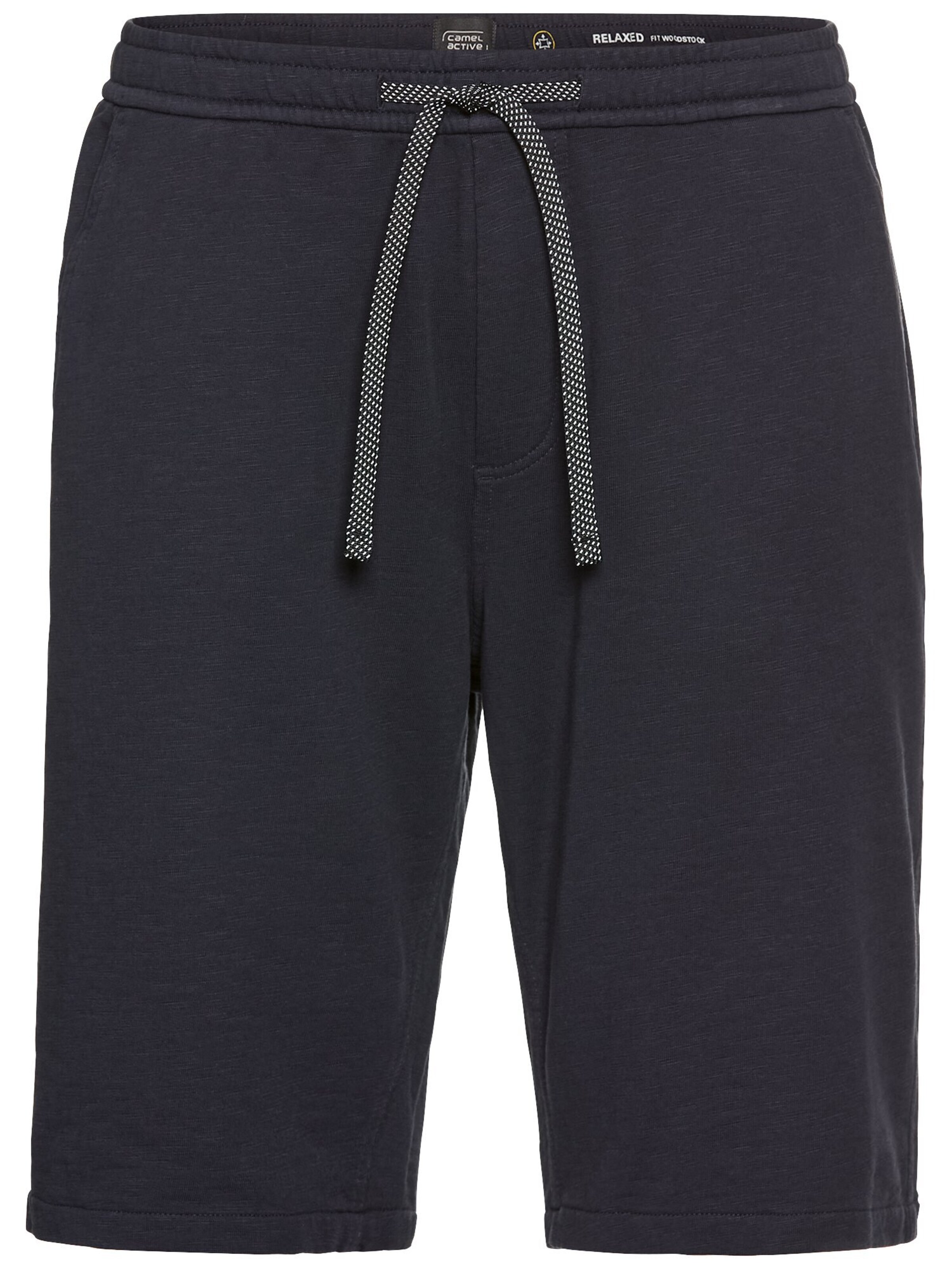 CAMEL ACTIVE Loose fit Chino Pants in Blue: front