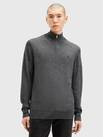 AllSaints Pulóver 'KILBURN' - szürke: elől