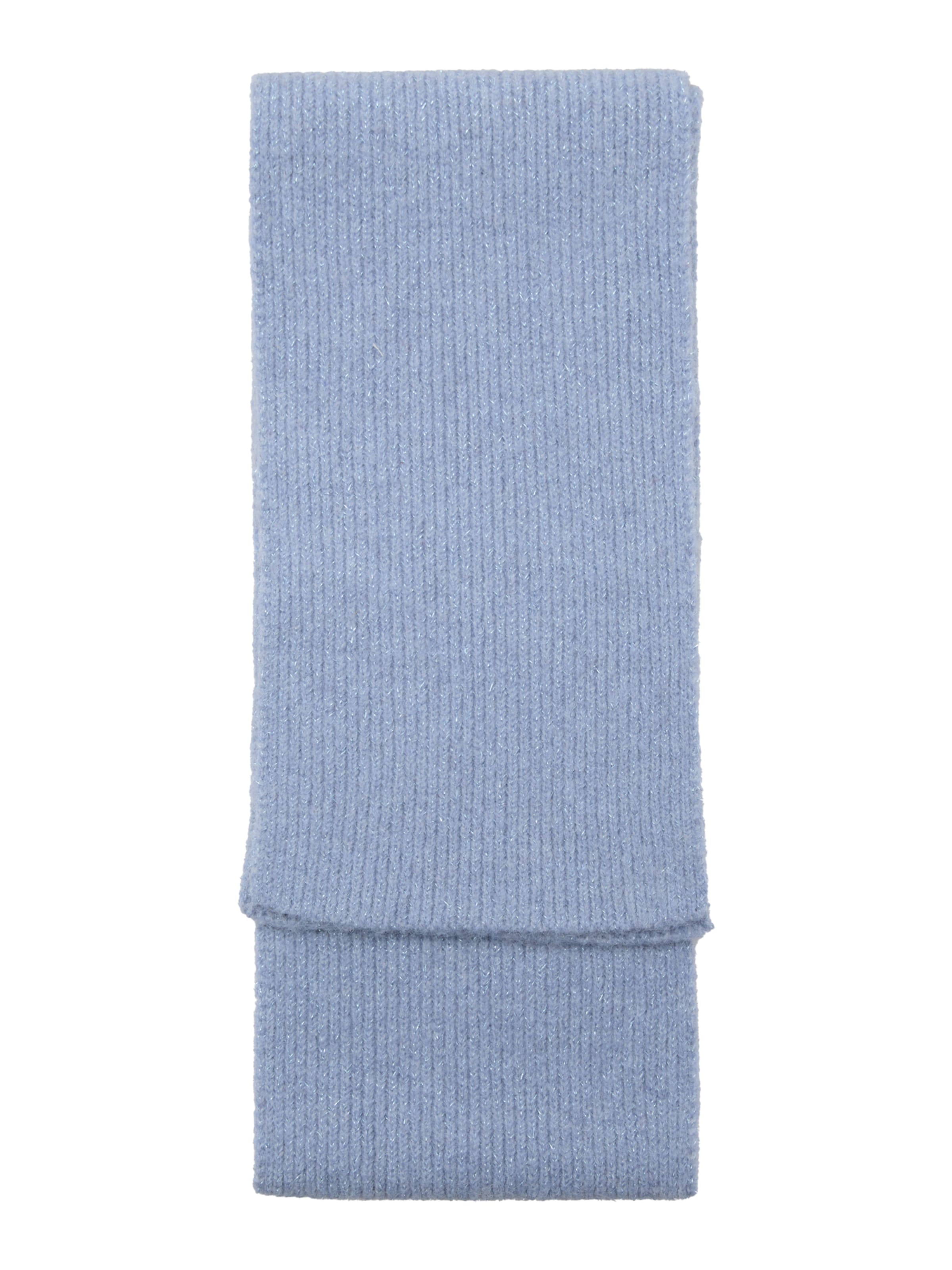 MANGO KIDS Шал 'TRANSPAS' в синьо: отпред