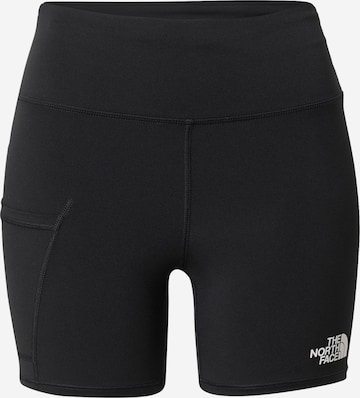 THE NORTH FACE - Pantalón deportivo en negro: frente