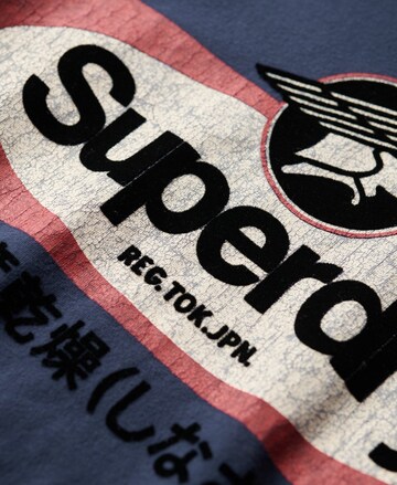 T-Shirt Superdry en bleu