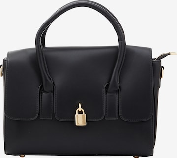 Borsa a mano di Usha in nero: frontale