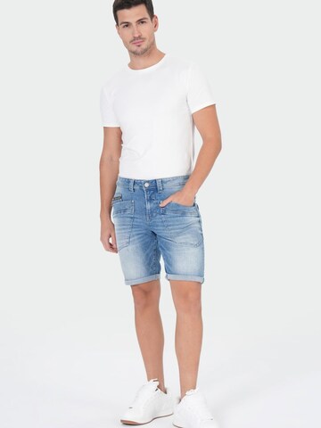 M.O.D MIRACLE OF DENIM Normální Kalhoty – modrá: přední strana