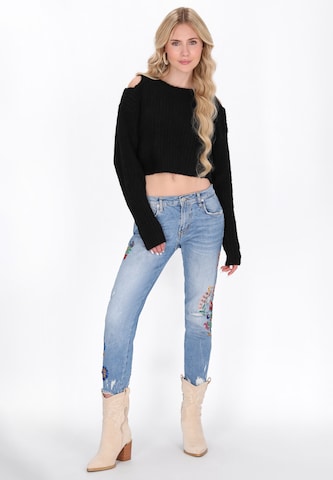 IZIA - Jersey en negro