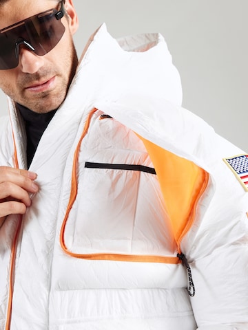 balta ALPHA INDUSTRIES Žieminė striukė 'Nasa Artemis'