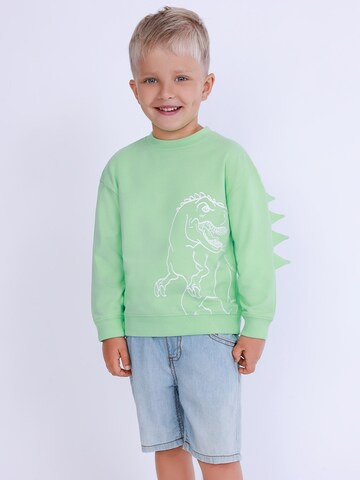 BLUE SEVEN Sweatshirt in Green: front