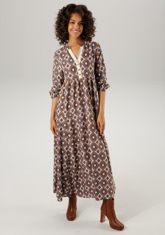Aniston CASUAL Dress in Beige: front