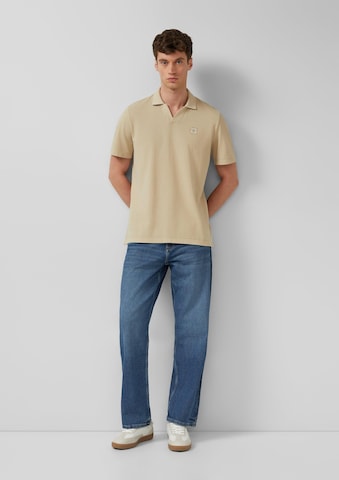 s.Oliver Poloshirt in Beige