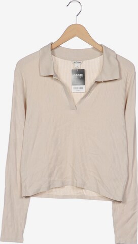 Monki Top & Shirt in XL in White: front