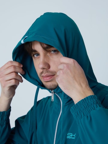 SPORTKIND Trainingsjacke 'Trainingsjacke'‌‌‌‌‌‌‌‌‌ in Grün
