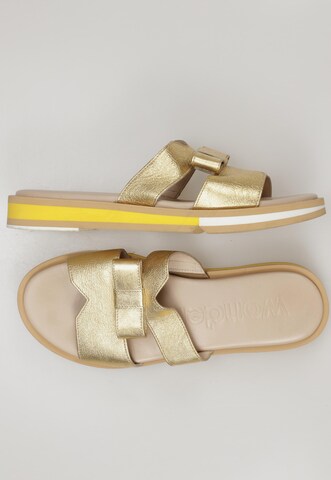Wonders Sandalen 40 in Gold ABOUT YOU