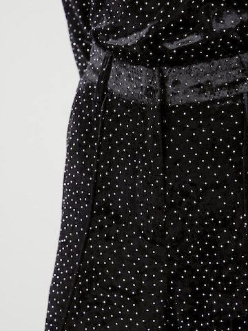 YAS - Pierna ancha Pantalón en negro