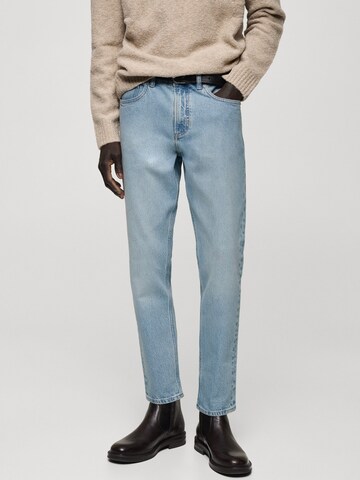 MANGO MAN Regular Jeans 'BEN' in Blauw: voorkant