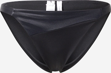 Calvin Klein Swimwear Bikini Bottoms in Black: front