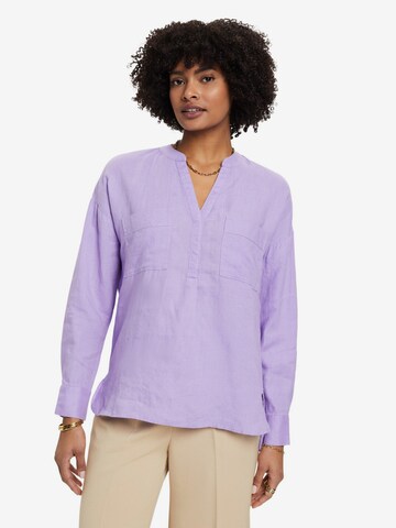 ESPRIT Blouse in Lila: voorkant