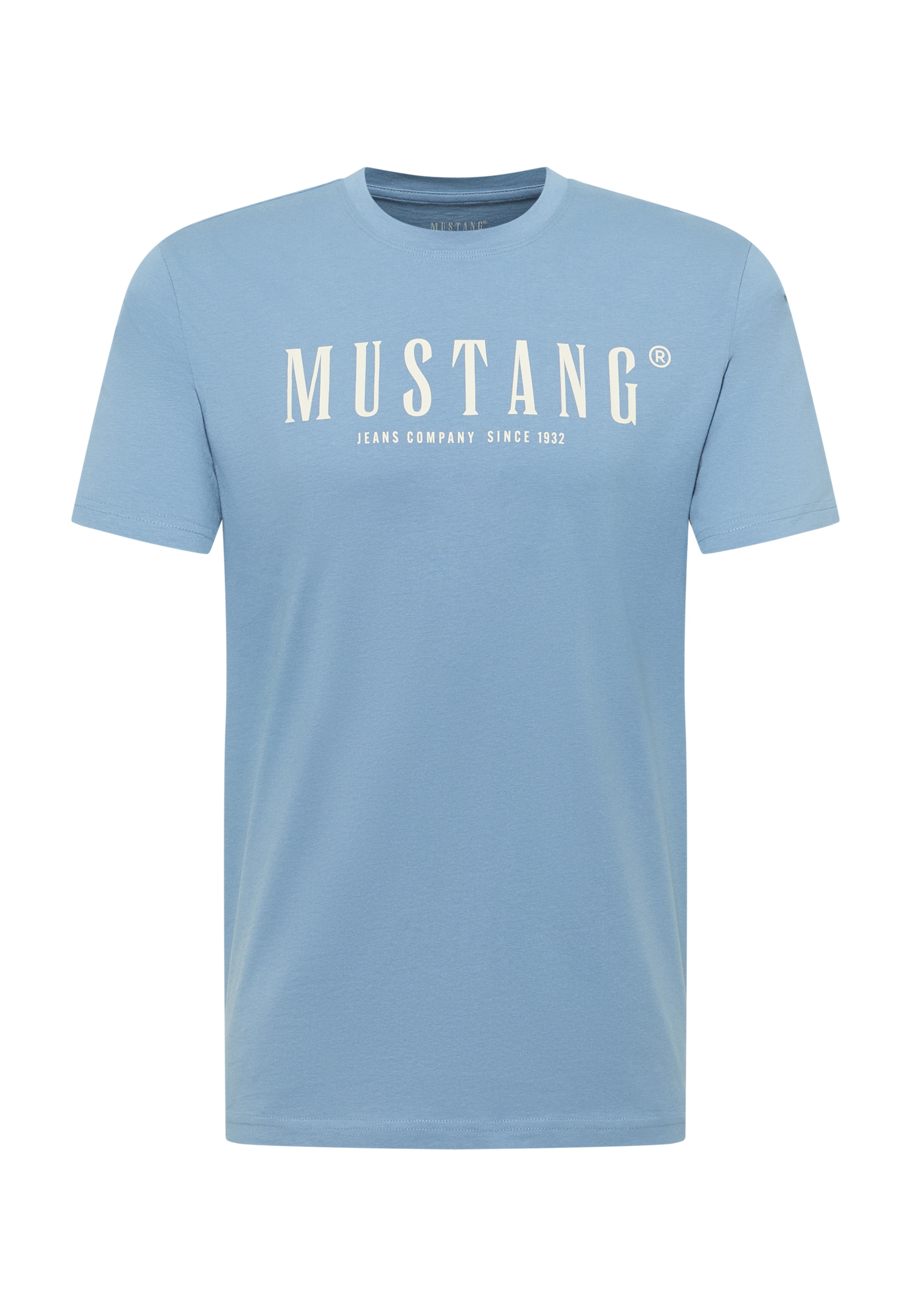 MUSTANG Shirt 'Austin' in Blau: Vorderseite