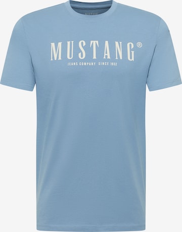 MUSTANG Shirt 'Austin' in Blau: Vorderseite