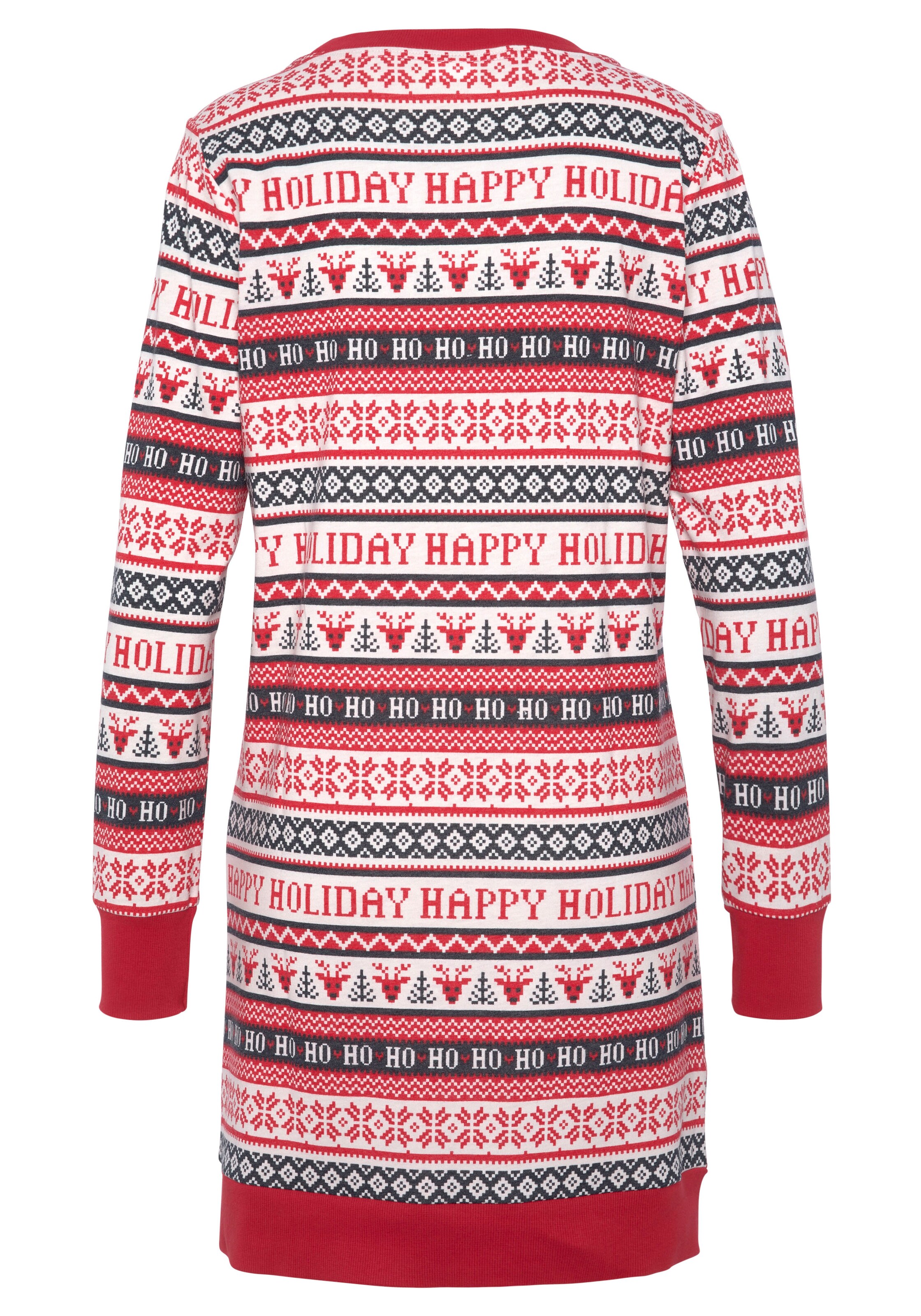 LASCANA Nachthemd in Rot