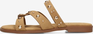 Mule ' LINDE ' POSH by Poelman en marron : devant