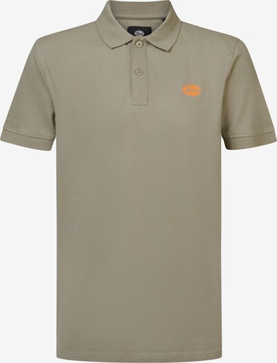 Petrol Industries Shirt in de kleur Kaki / Oranje, Productweergave
