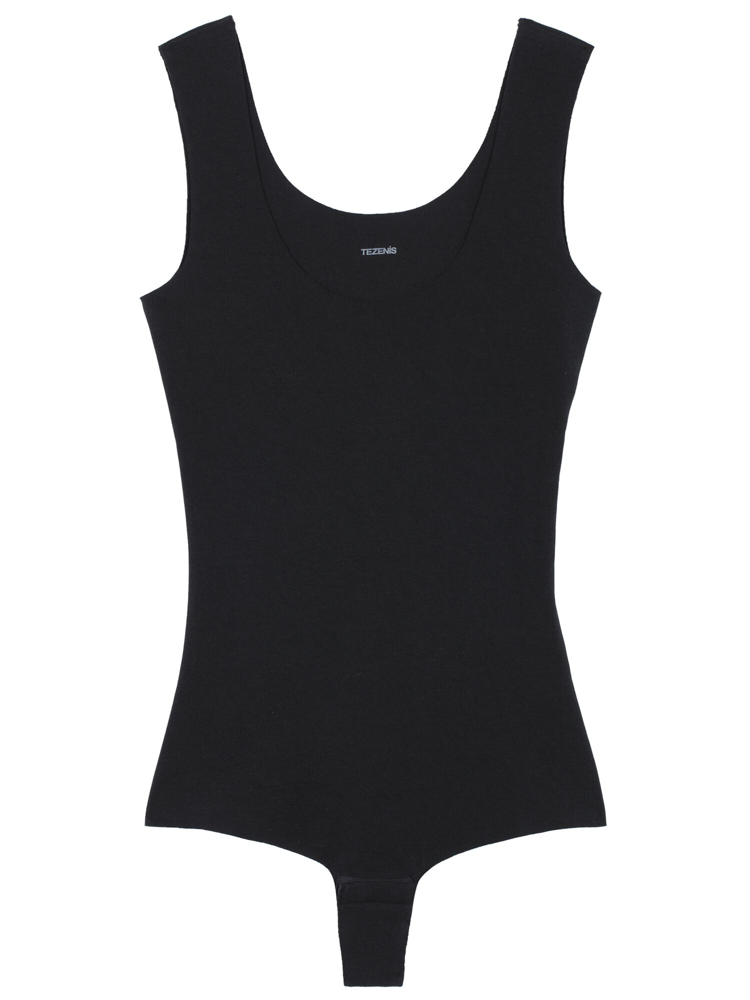 Tezenis Bodysuit in Black: front