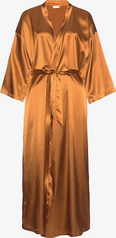 LASCANA Dressing Gown in Gold: front