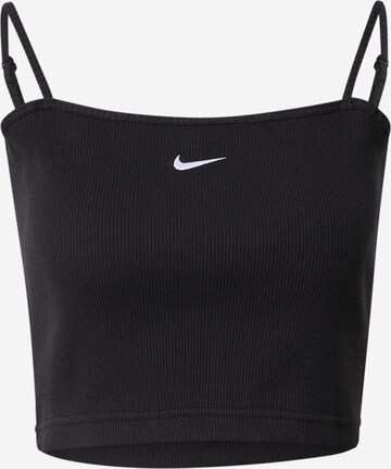 Nike Sportswear - Top en negro: frente