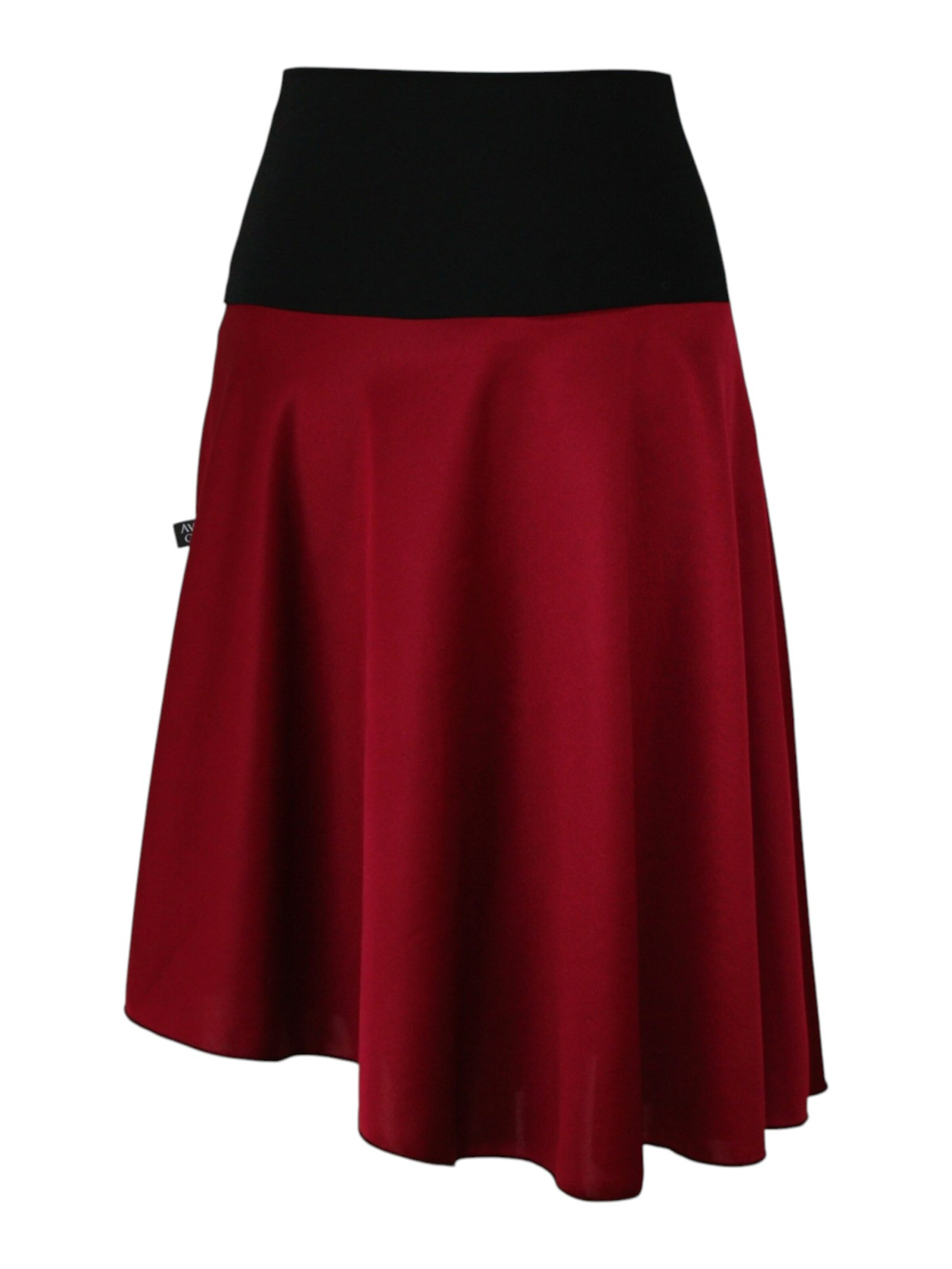 dunkle design Skirt 'Abstract' in Red: front