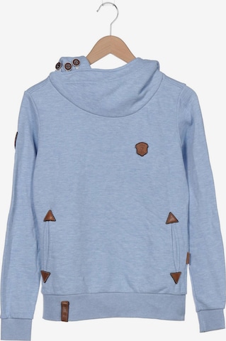 naketano Sweatshirt & Zip-Up Hoodie in M in Blue: front