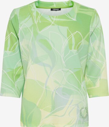 T-shirt Olsen en vert : devant