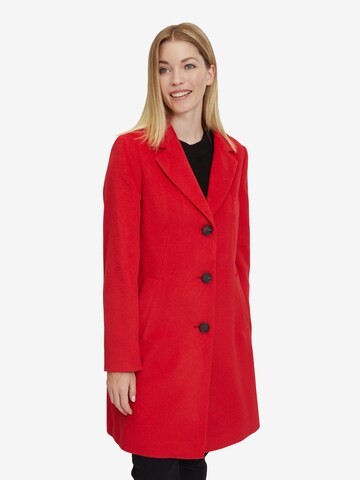 Manteau mi-saison Betty Barclay en rouge : devant